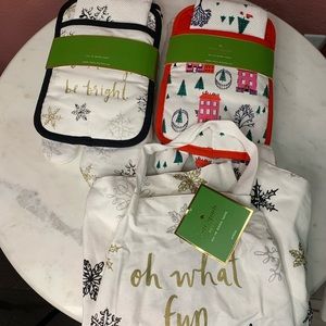 Kate Spade Christmas kitchen items